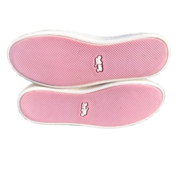 COACH Floral Signature Khaki/Pink Slipon Sneakers SZ 6.5 - Picture 4 of 7